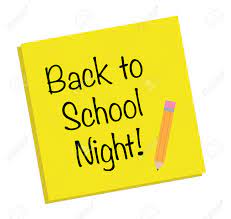 Back to School Night